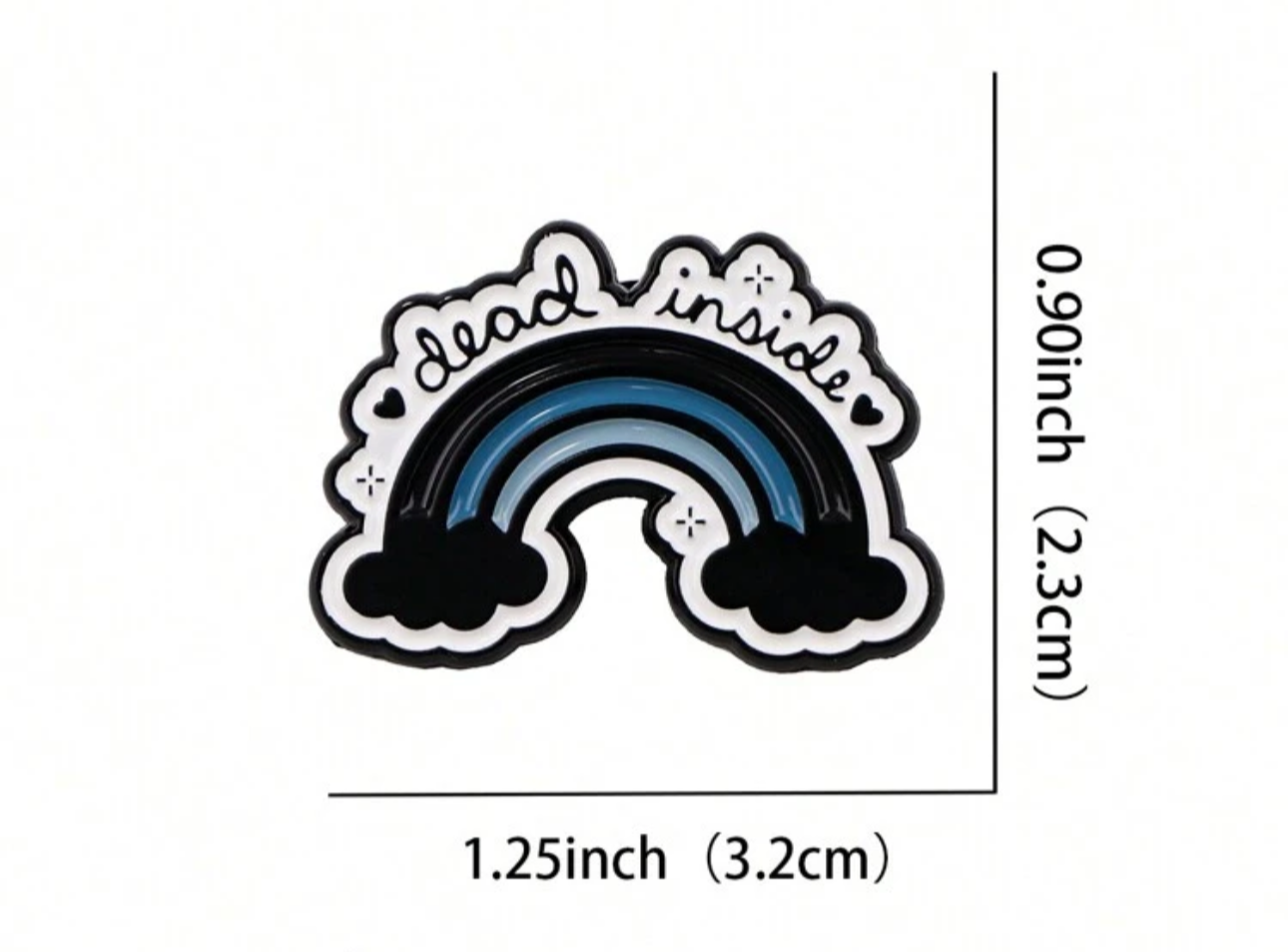 Dead Inside Pin