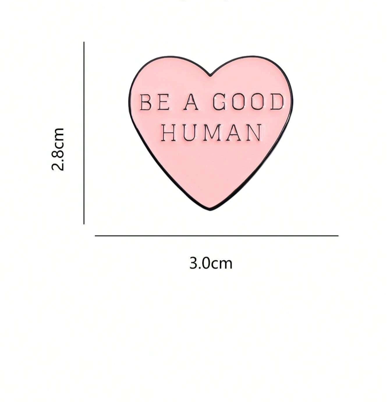 Be A Good Human Pin