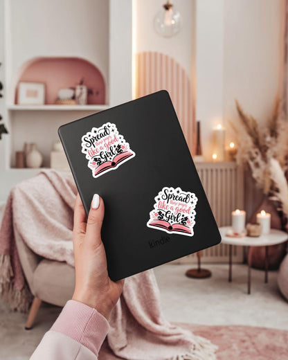 Spread those pages sticker