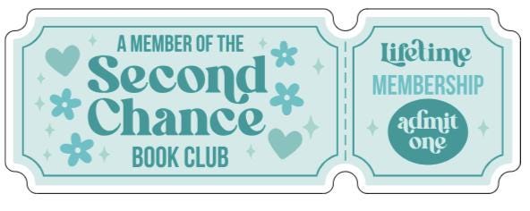Book Club Ticket Stickers