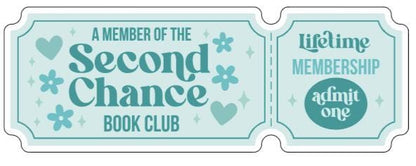 Book Club Ticket Stickers