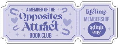 Book Club Ticket Stickers