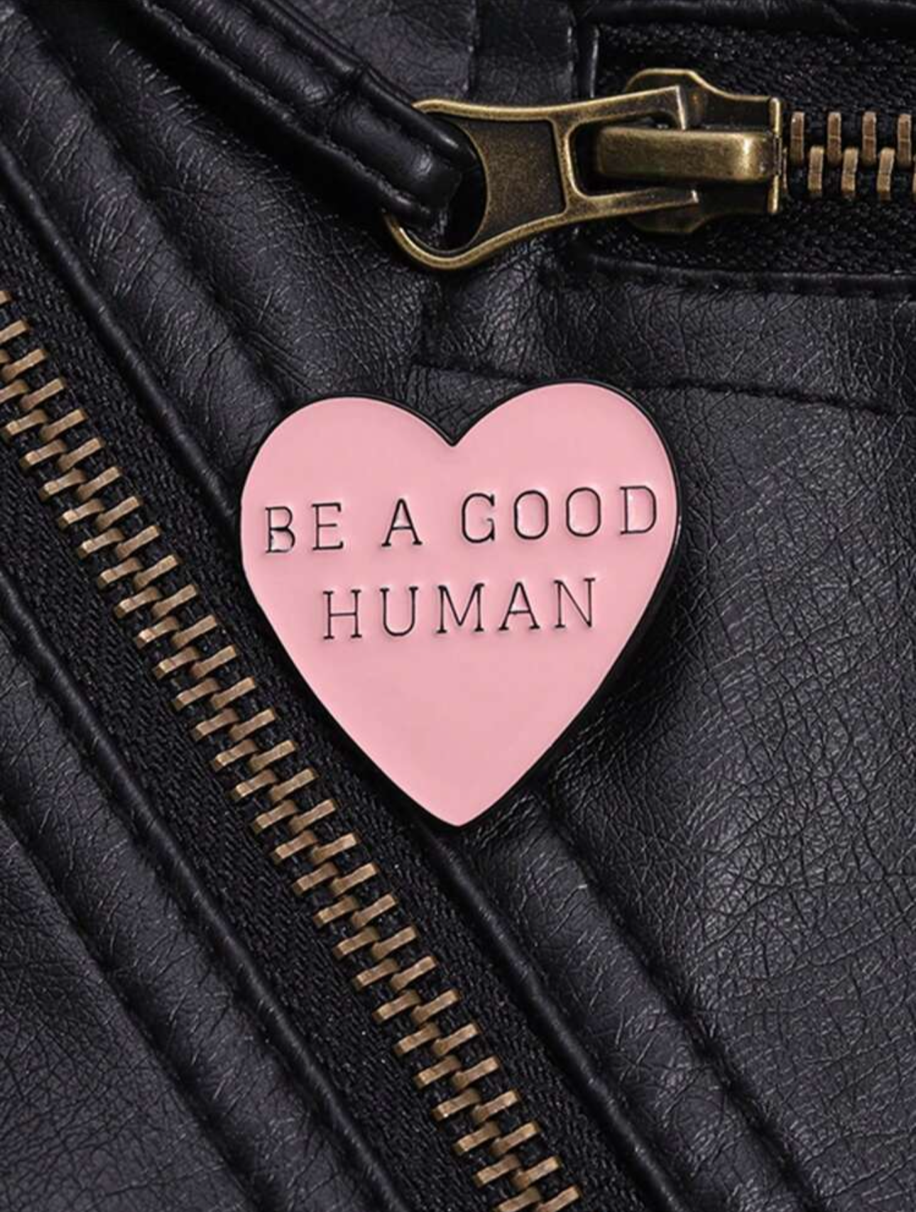 Be A Good Human Pin