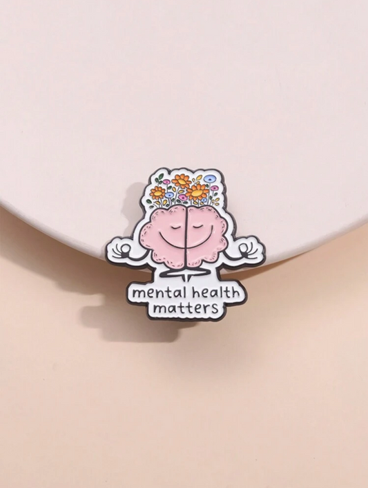 Mental Health Matters Pin