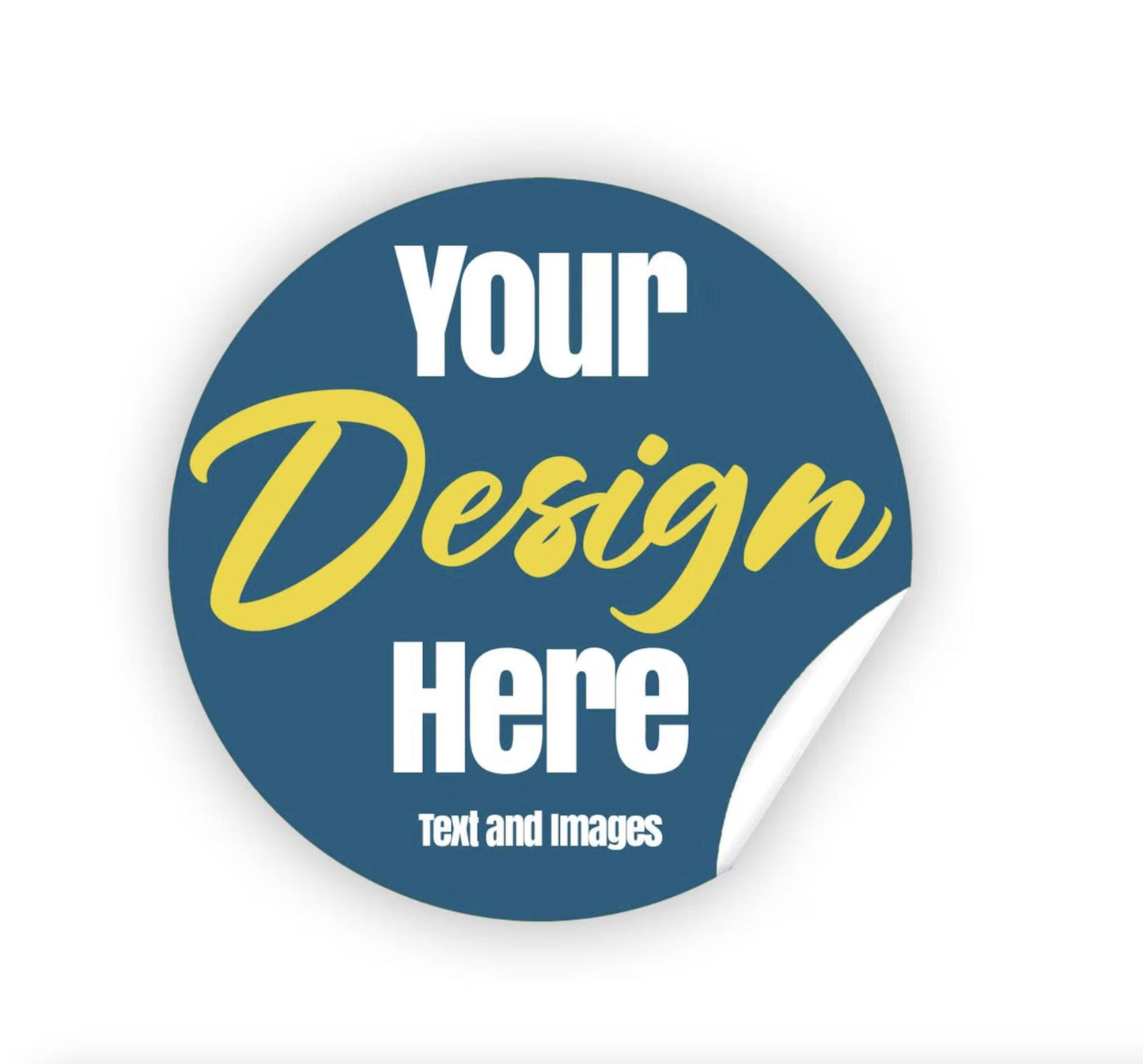 Custom Waterproof Vinyl Stickers: Personalized Logo, Photo, or Text