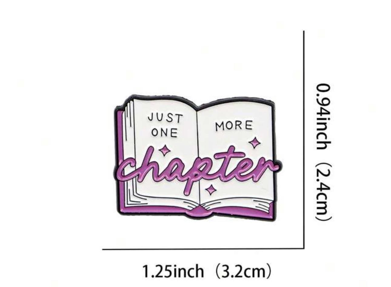 Just One More Chapter Pin