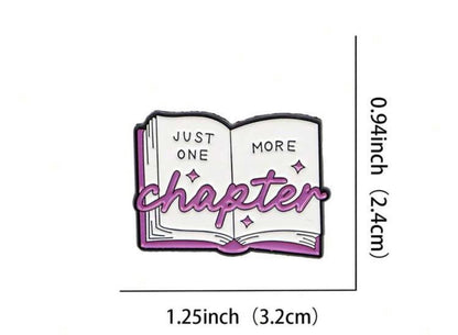 Just One More Chapter Pin